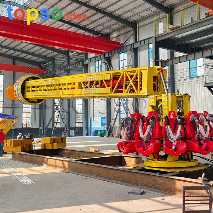 Folded Drop Tower Rides