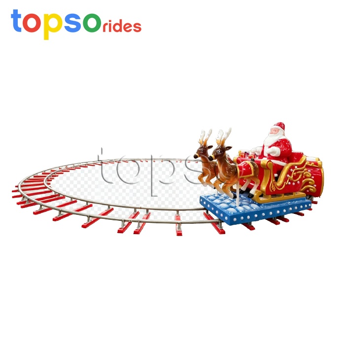 Christmas Track Train Rides