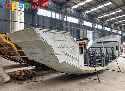 FRP Viking Ship Ride