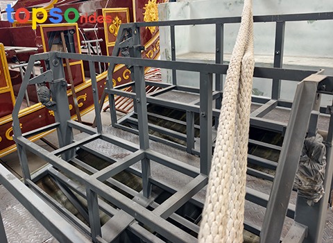 FRP Viking Ship Ride