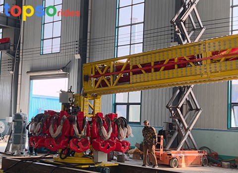 Folded Drop Tower Rides