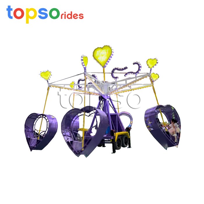 Trailer Mounted Flying Chair Ride