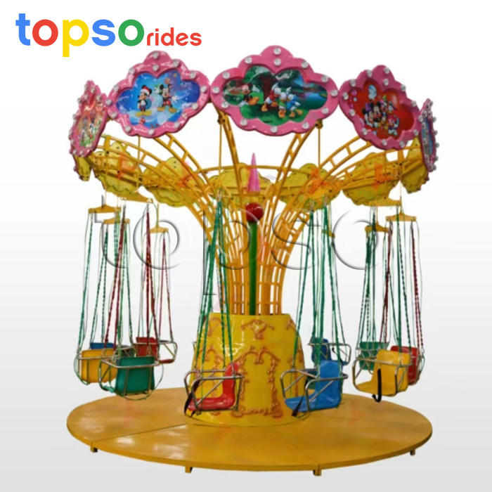 Lotus flying chair ride