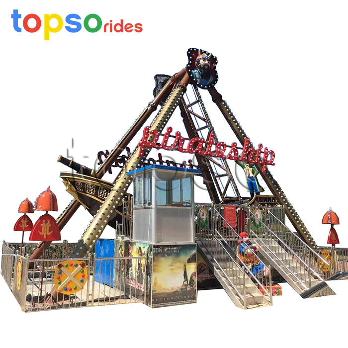 Amusement Park Pirate Ship