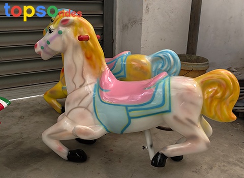 Fiberglass Swinging Horse