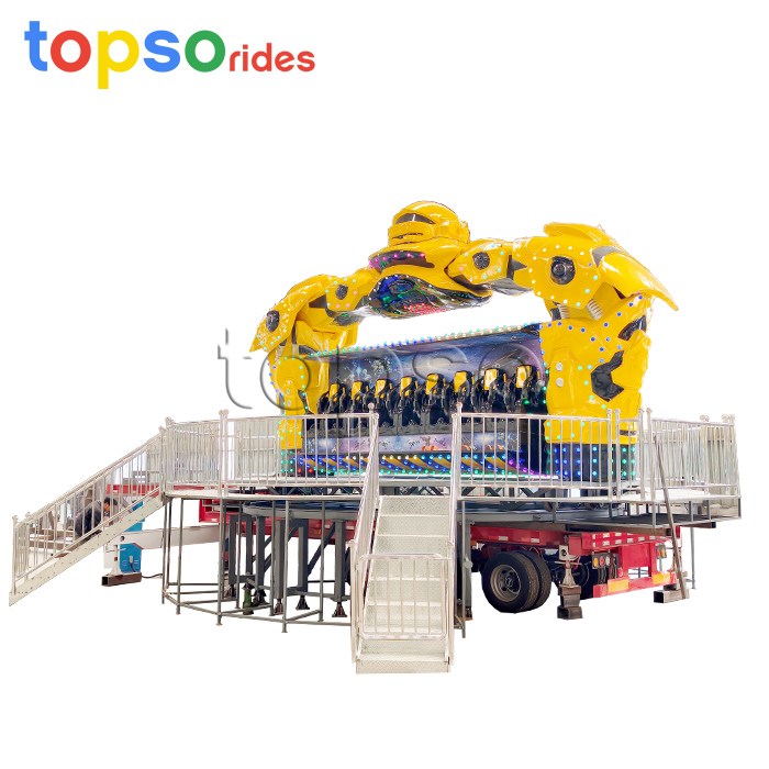 Trailer Mounted Combat Police Ride