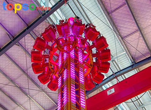 Trailer Style Drop Tower Rides