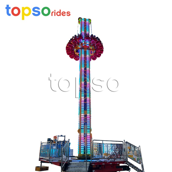 trailer mounted drop tower ride Trailer Style Drop Tower Rides